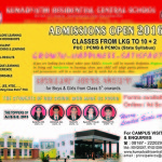 Admission Open For 2016-17